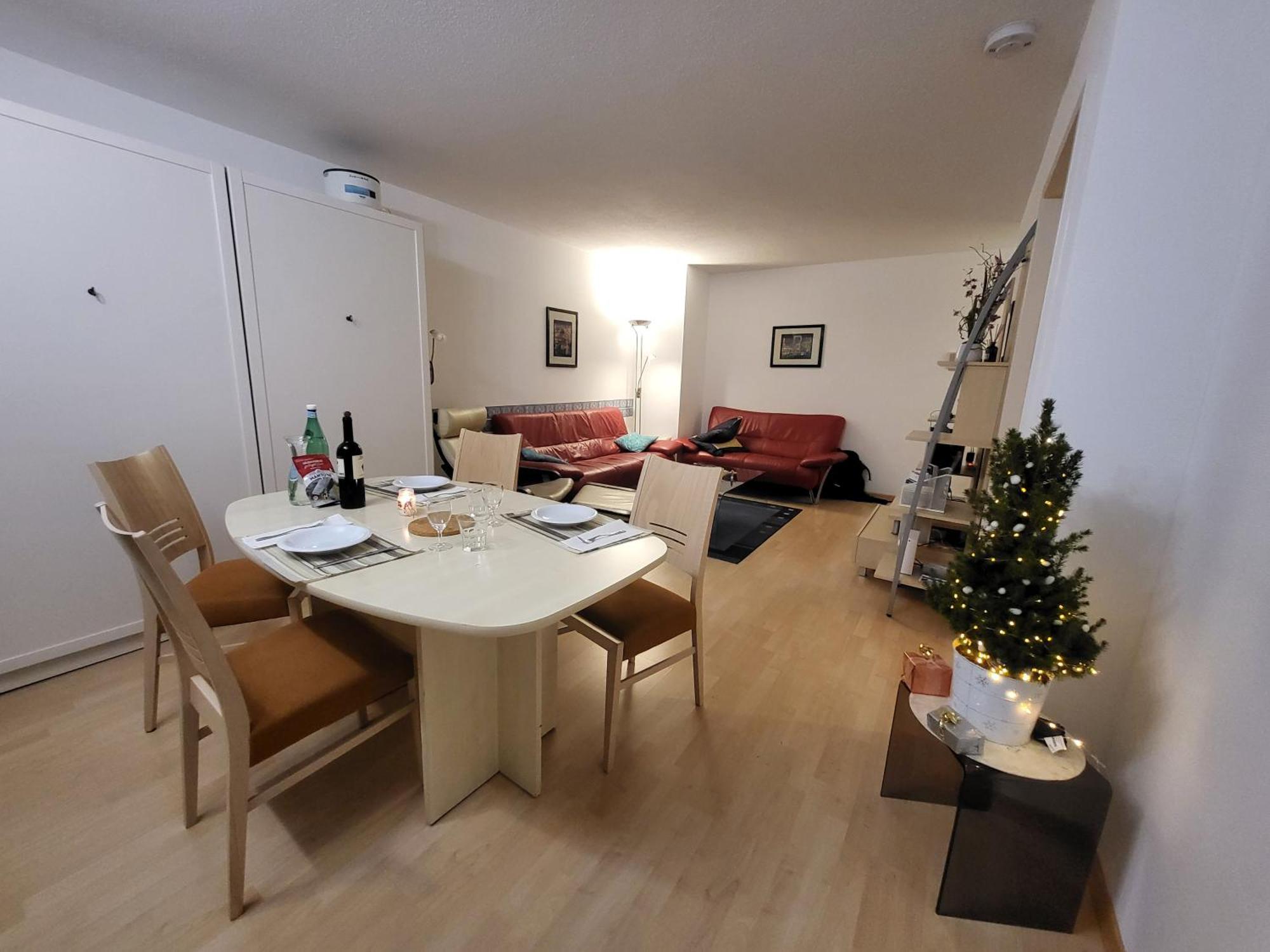 Quellenhof D04 Apartment Davos Exterior foto